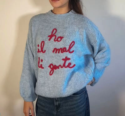 Aurovs Milano – Maglione (ho il mal di gente