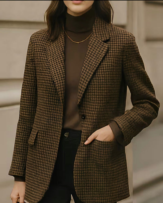 Aurvos Blazer Donna in Tweed