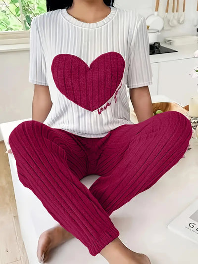 SERENITÀ — Completo loungewear a costine
