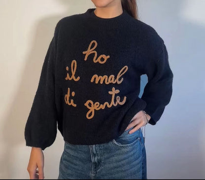 Aurovs Milano – Maglione (ho il mal di gente