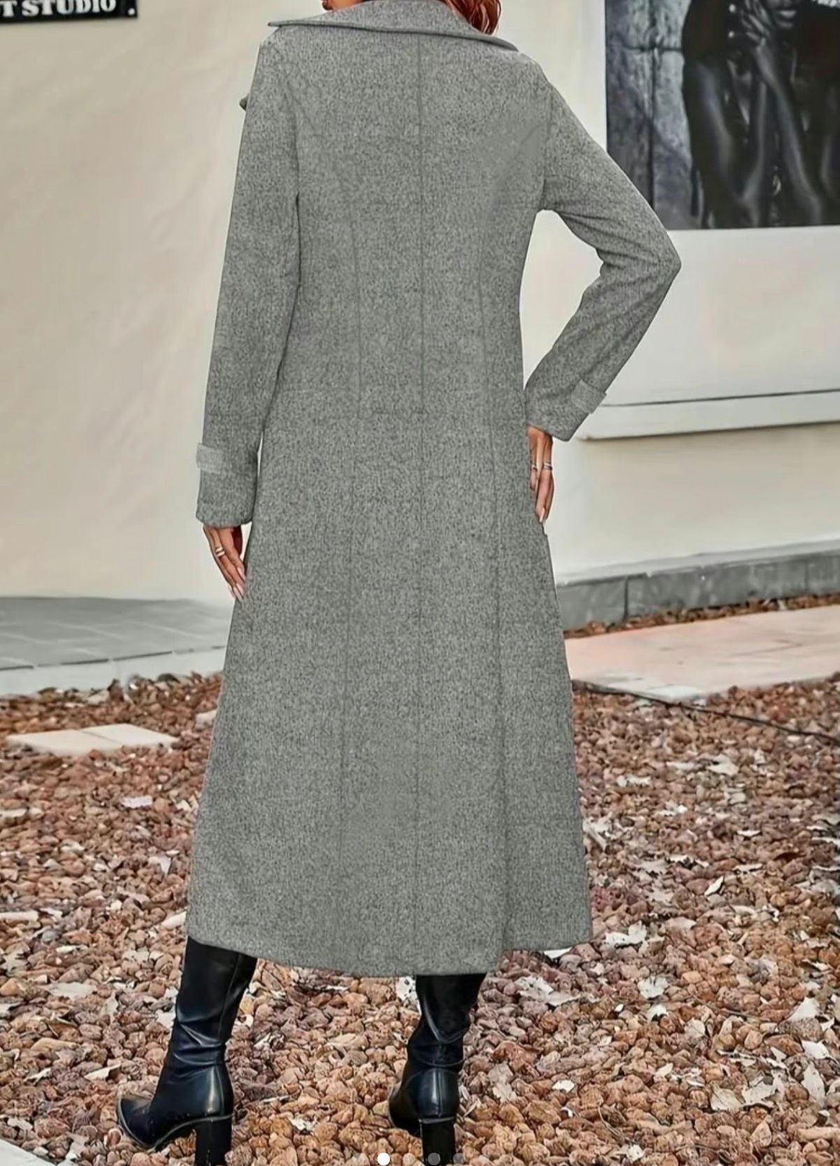 Cappotto Aurora – Lana Elegante a Doppio Petto