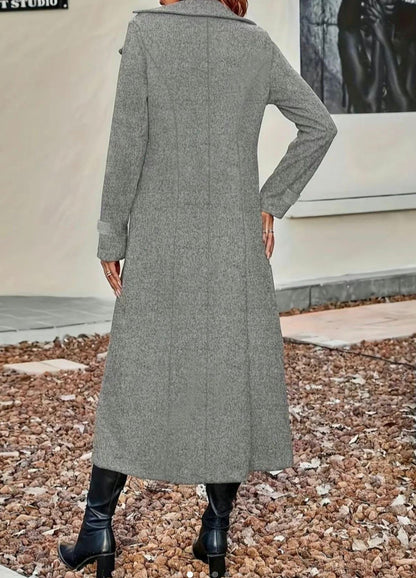 Cappotto Aurora – Lana Elegante a Doppio Petto