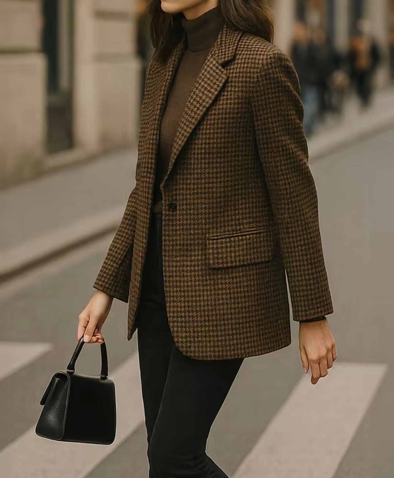 Aurvos Blazer Donna in Tweed