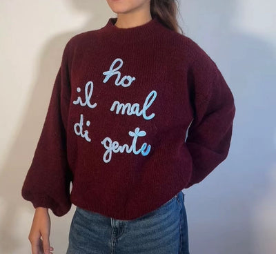 Aurovs Milano – Maglione (ho il mal di gente