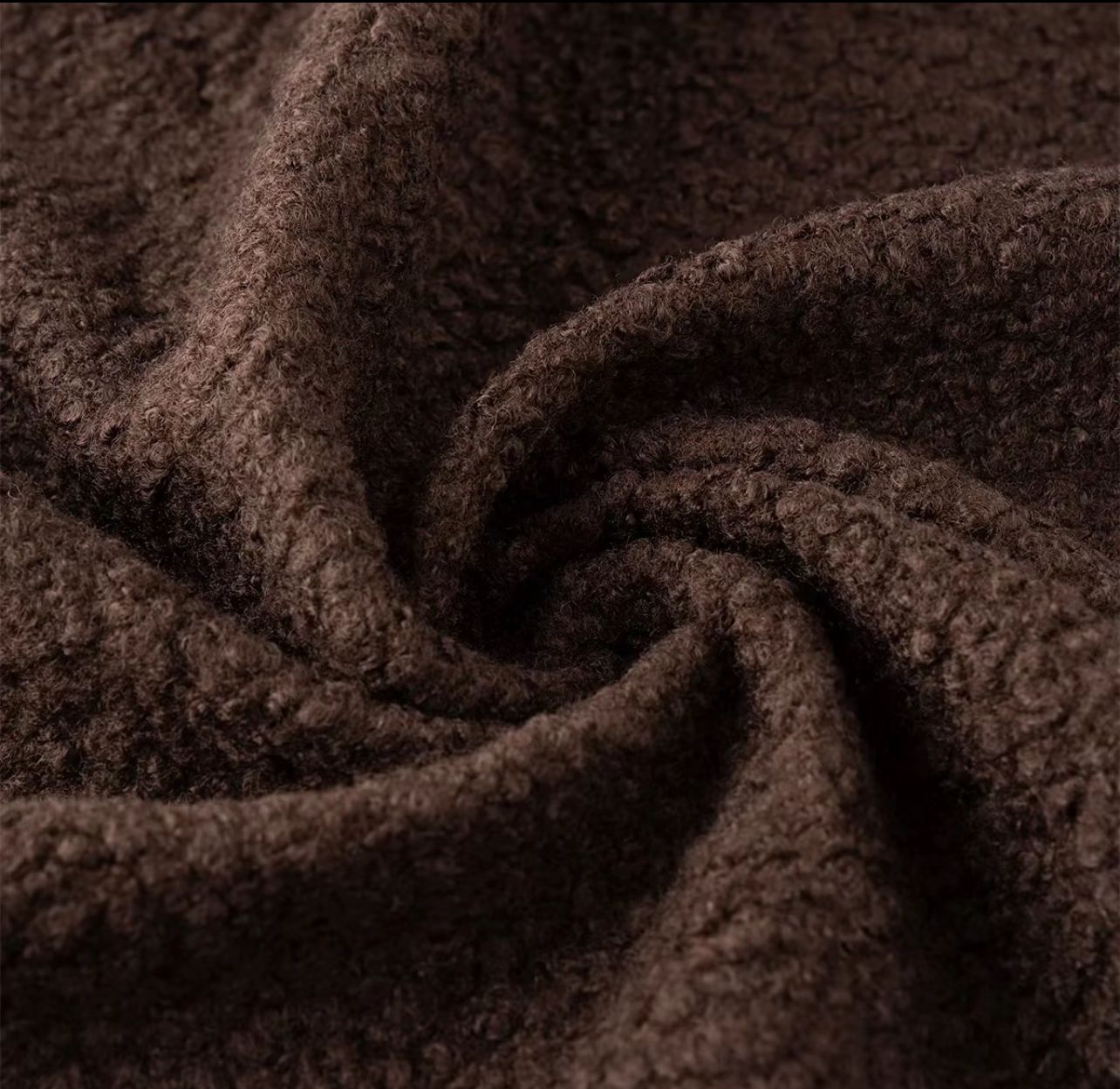 Aurvos Milano – Cappotto Bouclé Donna Elegante Caldo con quattro bottoni frontali