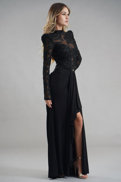 Abito con paillettes Abiti Aurvos Milano