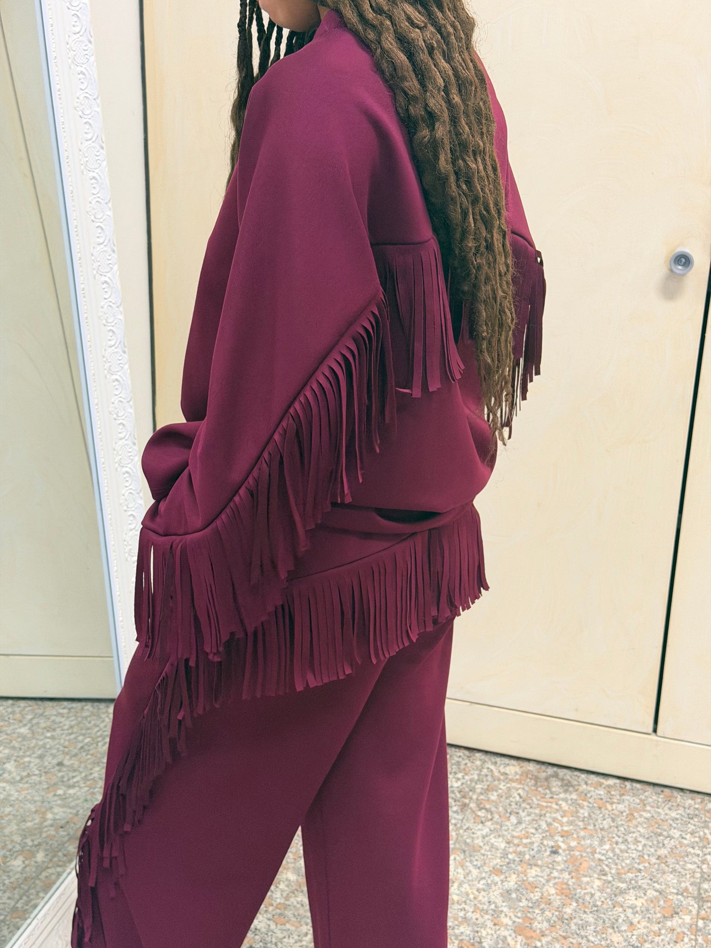 Completo Frida con Frange Laterali Aurvos Milano