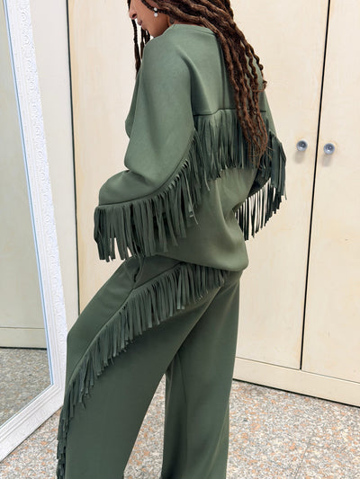 Completo Frida con Frange Laterali Aurvos Milano