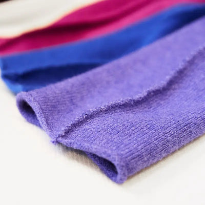 Maglia Charlie a Collo Alto in Tessuto Caldo e Confortevole con Bordo a Costine