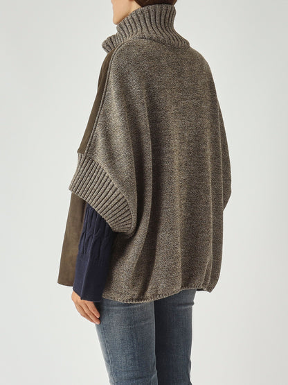 Giacca Adele Knit in Pelle