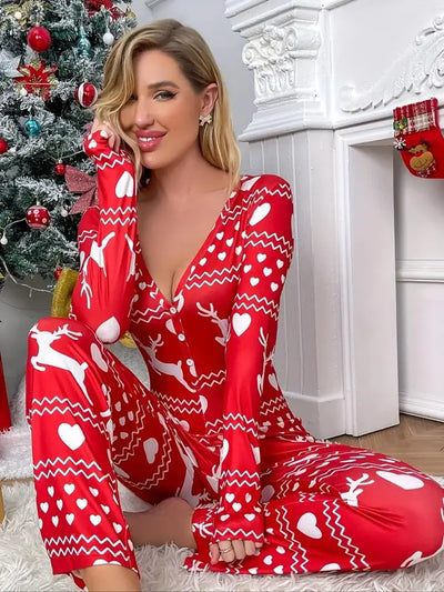 Tuta da donna a tema natalizio, Aurvos Milano