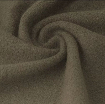 Aurvos Milano – Cappotto Bouclé Donna Elegante Caldo con quattro bottoni frontali