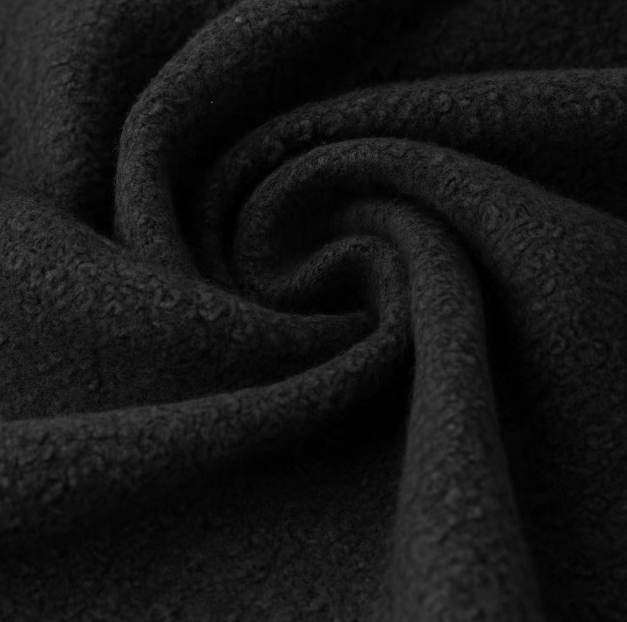 Aurvos Milano – Cappotto Bouclé Donna Elegante Caldo con quattro bottoni frontali